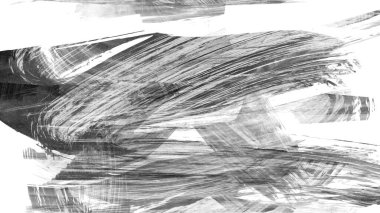 Siyah fırça darbesi ve doku. Grunge soyut elle boyanmış elementler. Altı çizili ve sınır tasarımı.