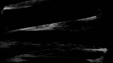 Siyah fırça darbesi dokusu. Grunge soyut elle boyanmış element.