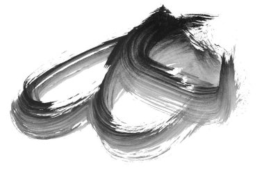 soyut fırça darbeleri, vektör illüstrasyonu