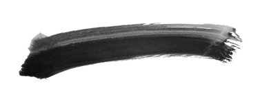 siyah mürekkep fırçası vuruşu. resimleme.