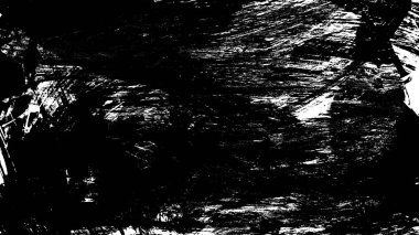 Siyah fırça darbesi dokusu. Grunge soyut elle boyanmış element. 