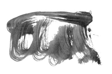 soyut fırça darbeleri, vektör illüstrasyonu