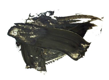 soyut fırça darbeleri, vektör illüstrasyonu