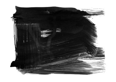 soyut fırça darbeleri, vektör illüstrasyonu