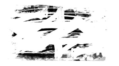 soyut fırça darbeleri, vektör illüstrasyonu