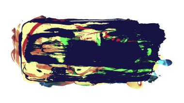 soyut fırça darbeleri, vektör illüstrasyonu