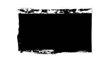 soyut fırça darbeleri, vektör illüstrasyonu