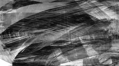 Siyah fırça darbesi dokusu. Grunge soyut elle boyanmış element. 