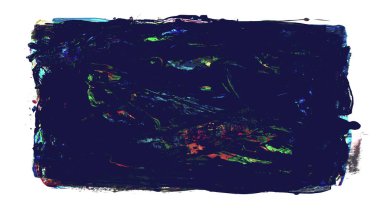 soyut fırça darbeleri, vektör illüstrasyonu