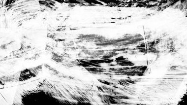 Siyah fırça darbesi ve doku. Grunge soyut elle boyanmış elementler. 