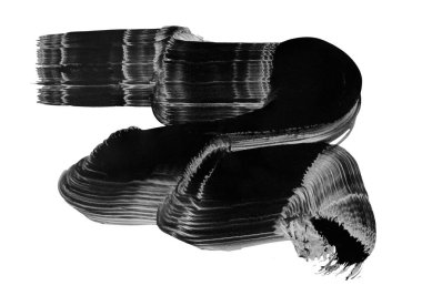 soyut fırça darbeleri, vektör illüstrasyonu