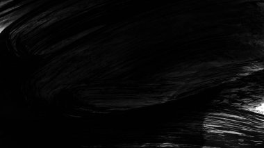 Siyah fırça darbesi ve doku. Grunge soyut elle boyanmış elementler. Altı çizili ve sınır tasarımı.