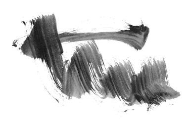 soyut fırça darbeleri, vektör illüstrasyonu