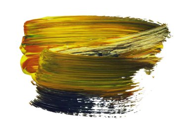 soyut fırça darbeleri, vektör illüstrasyonu