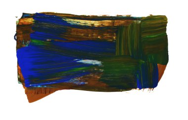 Siyah ve renkli boya karışımı, fırça darbesi ve doku. Grunge soyut elle boyanmış elementler. 