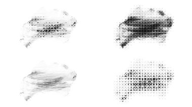 Siyah fırça darbesi ve doku. Grunge soyut elle boyanmış elementler. 