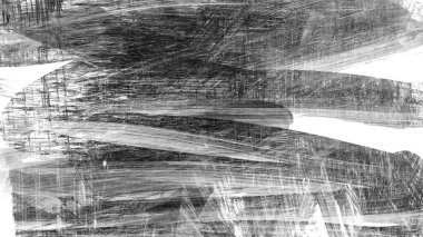 Siyah fırça darbesi dokusu. Grunge soyut elle boyanmış element. 