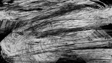 beyaz arkaplanda siyah mürekkep fırçası darbeleri