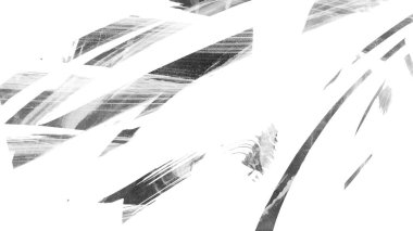 Siyah fırça darbesi ve doku. Grunge soyut elle boyanmış elementler. Altı çizili ve sınır tasarımı.