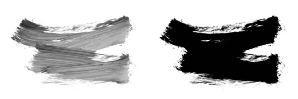 abstract brush strokes, vector illustration