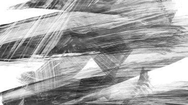 Siyah fırça darbesi ve doku. Grunge soyut elle boyanmış elementler. Altı çizili ve sınır tasarımı.