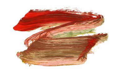 soyut fırça darbeleri, vektör illüstrasyonu