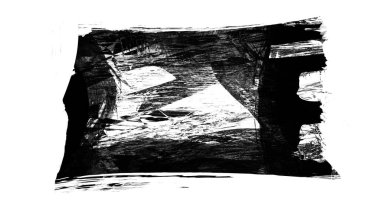 Tasarımınız için soyut siyah ve beyaz grunge arkaplanı