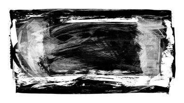 soyut fırça darbeleri, vektör illüstrasyonu