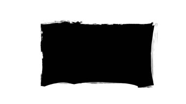 soyut fırça darbeleri, vektör illüstrasyonu