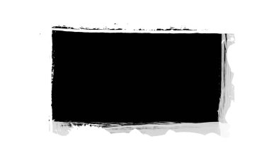 soyut fırça darbeleri, vektör illüstrasyonu