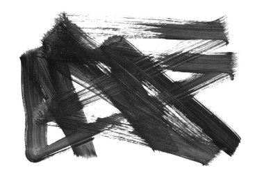 soyut fırça darbeleri, vektör illüstrasyonu