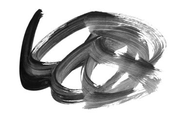 soyut fırça darbeleri, vektör illüstrasyonu