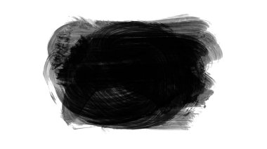 soyut fırça darbeleri, vektör illüstrasyonu