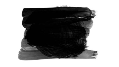 soyut fırça darbeleri, vektör illüstrasyonu