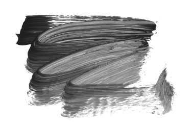 siyah mürekkep fırçası vuruşu. resimleme.