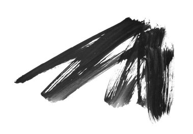 soyut fırça darbeleri, vektör illüstrasyonu