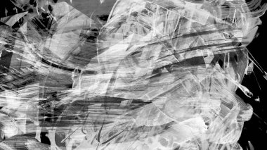 Siyah fırça darbesi dokusu. Grunge soyut elle boyanmış element. 