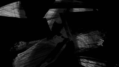 Siyah fırça darbesi dokusu. Grunge soyut elle boyanmış element.