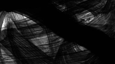 Siyah fırça darbesi ve doku. Grunge soyut elle boyanmış elementler. Altı çizili ve sınır tasarımı.