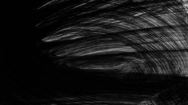 Siyah fırça darbesi dokusu. Grunge soyut elle boyanmış element. 