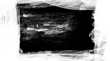 Tasarımınız için soyut siyah ve beyaz grunge arkaplanı