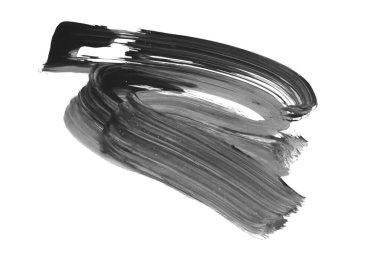 siyah mürekkep fırçası vuruşu. resimleme.