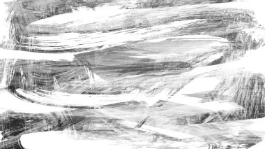 Siyah fırça darbesi dokusu. Grunge soyut elle boyanmış element. 