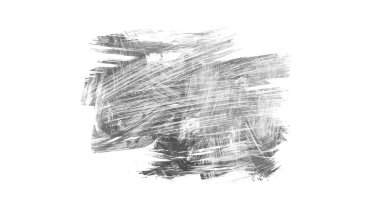 Siyah fırça darbesi dokusu. Grunge soyut elle boyanmış element. 