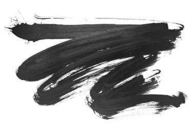 soyut fırça darbeleri, vektör illüstrasyonu