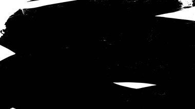 Siyah fırça darbesi ve doku. Grunge soyut elle boyanmış elementler. Altı çizili ve sınır tasarımı.