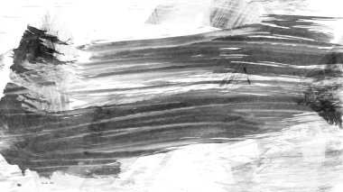 beyaz arkaplanda siyah mürekkep fırçası darbeleri