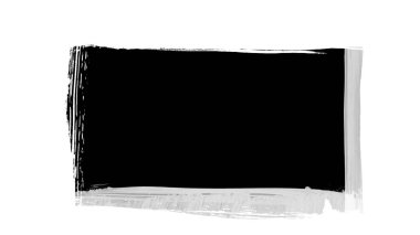 soyut fırça darbeleri, vektör illüstrasyonu