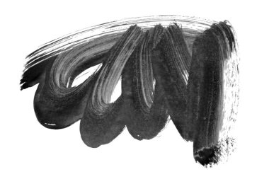 soyut fırça darbeleri, vektör illüstrasyonu