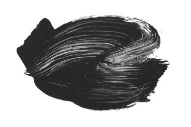 soyut fırça darbeleri, vektör illüstrasyonu